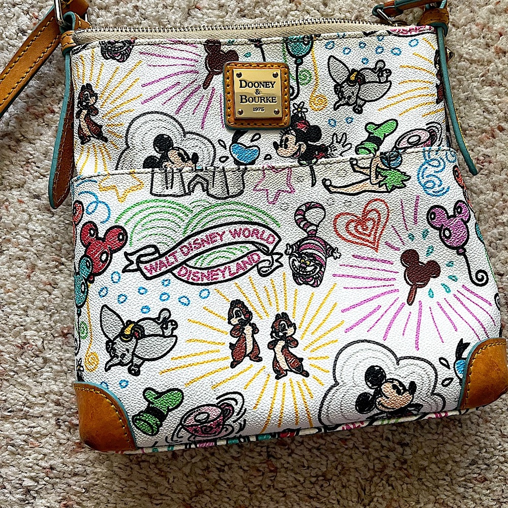 Disney Sketch Dooney and Bourke Crossbody Bag